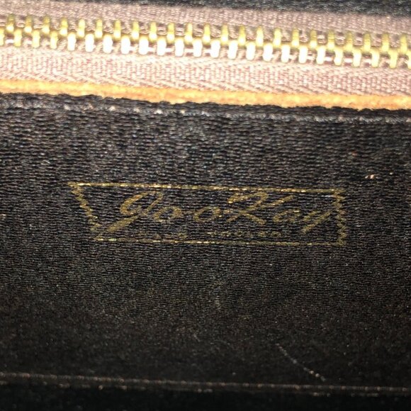 Vintage Jo-O-Kay tooled brown leather horse handbag - Picture 6 of 16